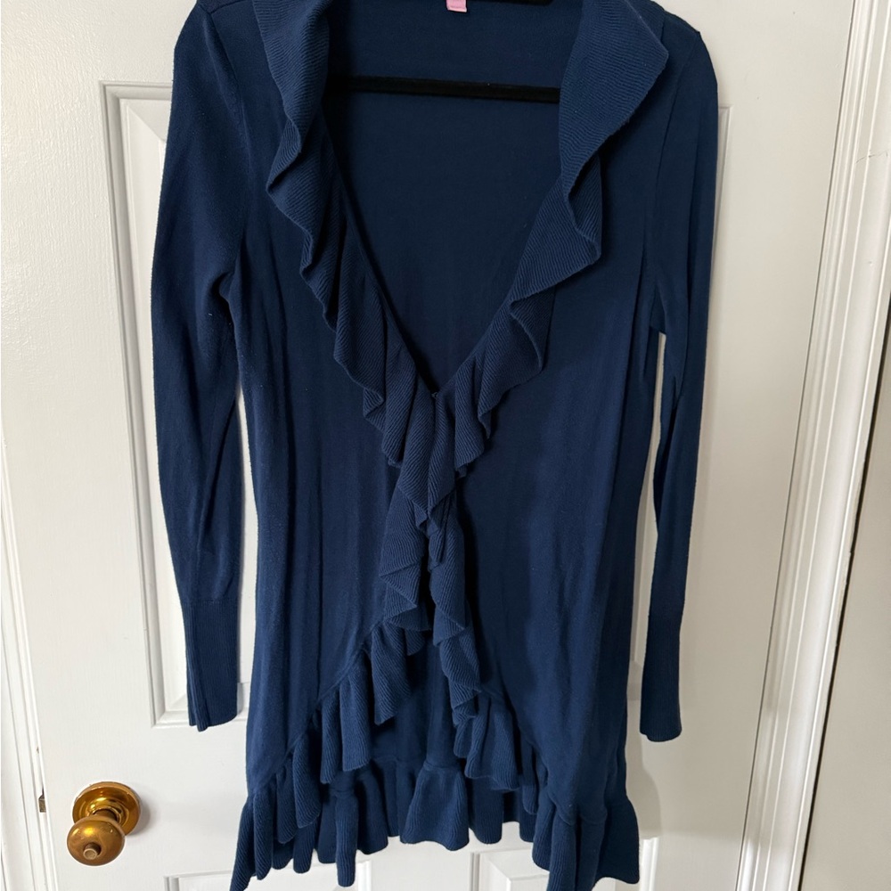 Lilly Pulitzer Navy Cardigan